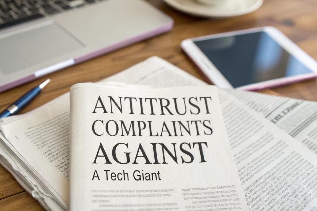 Google, Publishers Alliance, antitrust complaint, AI Overviews, Elon Musk, Grok, Georgia-Pacific, internal AI chatbot, Microsoft, layoffs, Matt Turnball, AI chatbots, job loss, productivity tools, job screening, AI prompt evaluation
