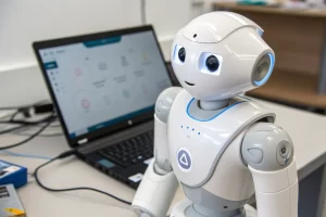 AWS, Anthropic, AI agent marketplace, Summit, New York City, Hugging Face, Reachy Mini, desktop robot, developers, educators, hobbyists, hardware, software, Claude, higher education, Canvas, Panopto, Wiley, AI conversations